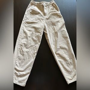 Cream Cordury Jeans